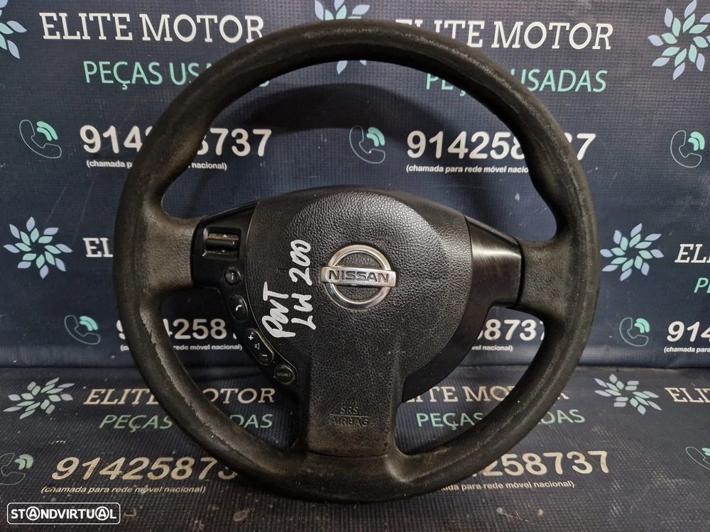 Volante usado borracha com airbag NISSAN NV200 NV-200 - 2