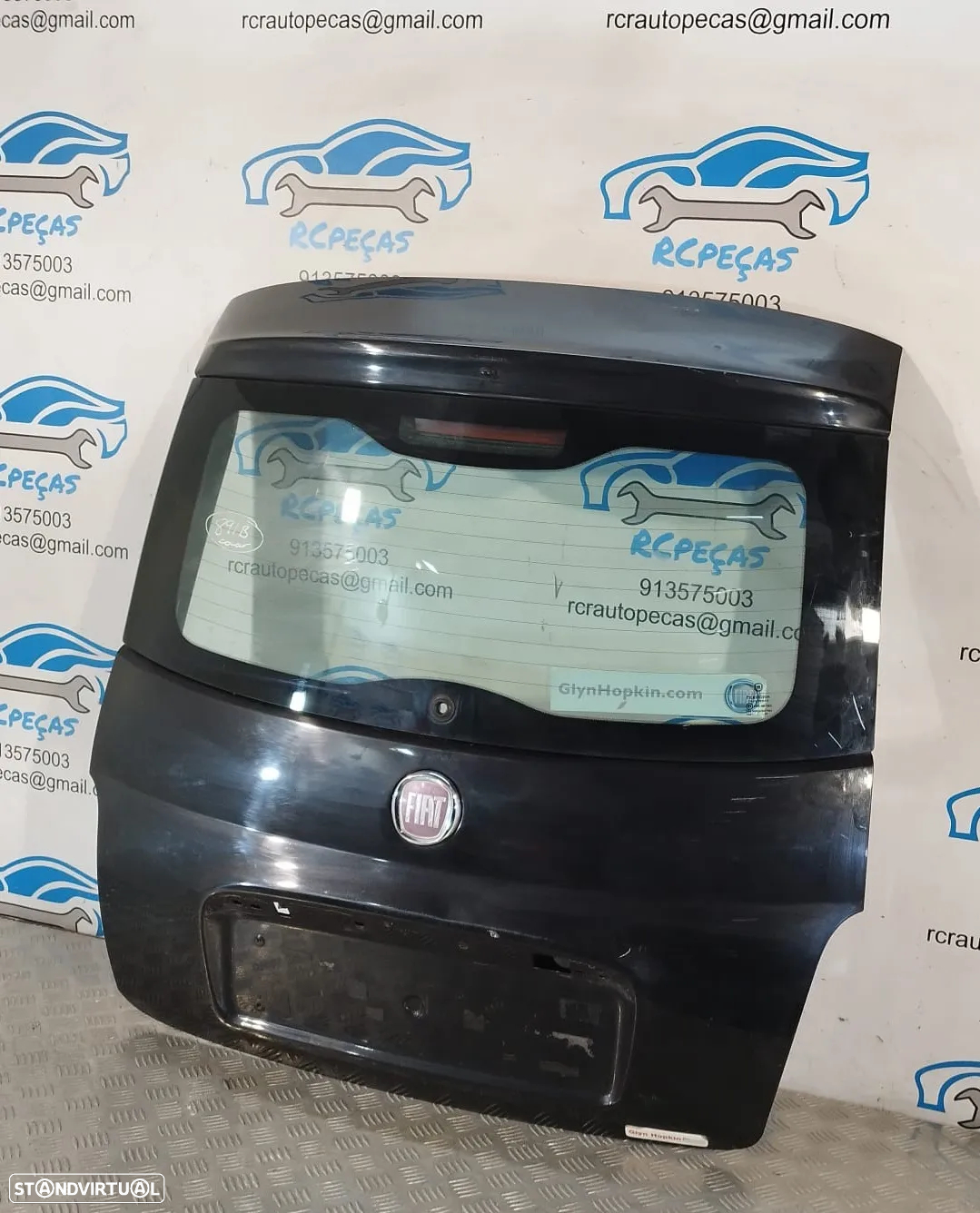 PORTA TAMPA MALA FIAT 500 FECHO PUXADOR VIDRO 3°STOP 52056197 51783706 | 52056197 - 4