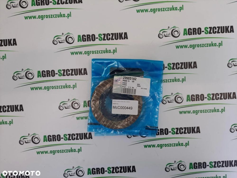 TARCZA HAMULCOWA 235031A2 MCCORMICK - 1