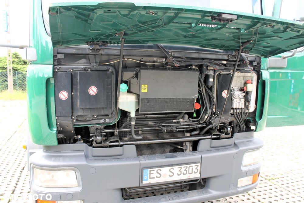 MAN TGM  18.280 żuraw hiab 122 skrzynia  7.2M - 17