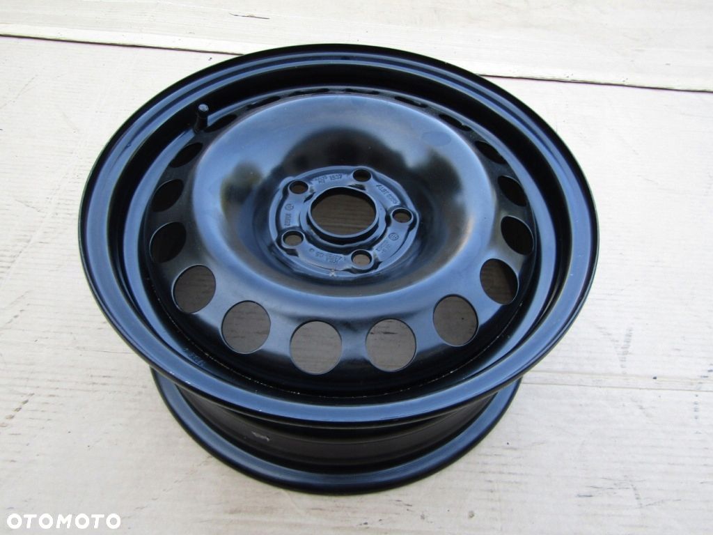 1x Felga Stalowa 15 Opel Astra J K V Chevrolet Aveo Trax 6j 5x105 ET37 - 1