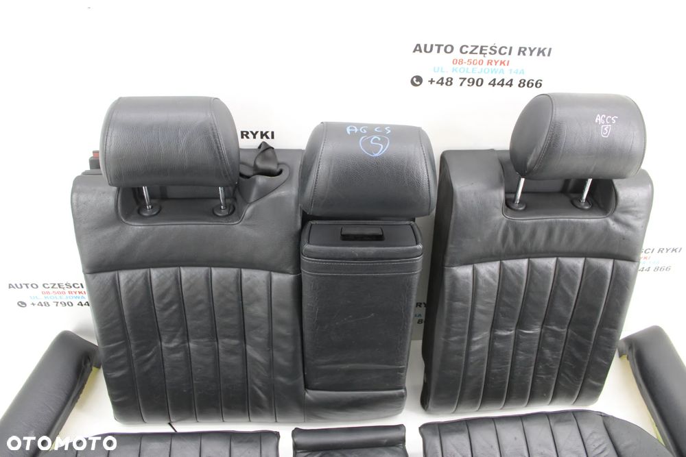 Audi A6 C5 Sedan Kanapa Siedzenie Tył Skóra - 3