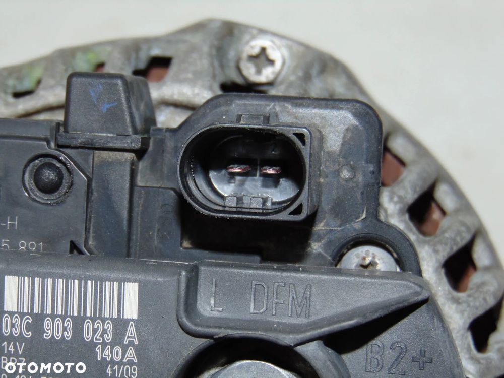 Alternator 03C903023A CAX VW Volkswagen Golf V Touran I Passat B6 Scirocco Tiguan I benzyna 1.4 TSI - 13