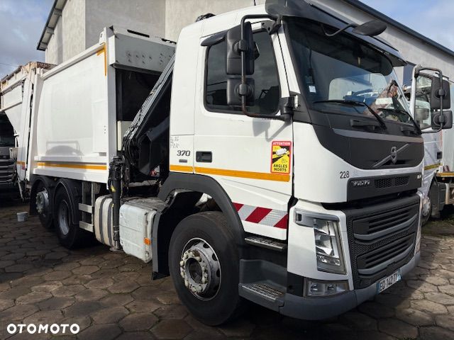 Volvo FM 370 HIAB HDS dźwig Euro 6 retarder 6x2 - 2