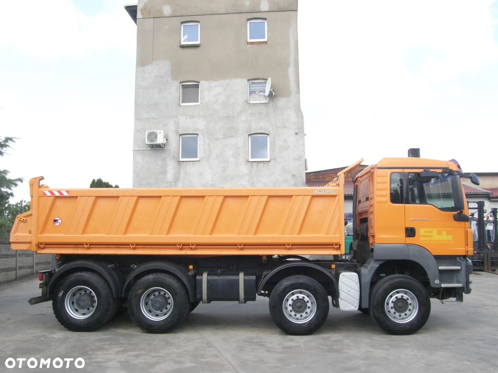 MAN TGS 41.440 8x4 470000km manual wywrotka Meiller-Kipper z Niemiec - 10