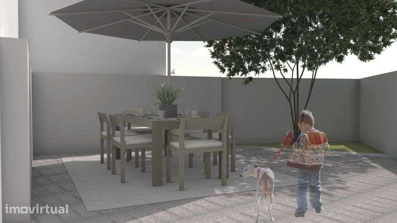 Terreno com projeto aprovado para construção de moradia T3 no campo - Grande imagem: 3/12