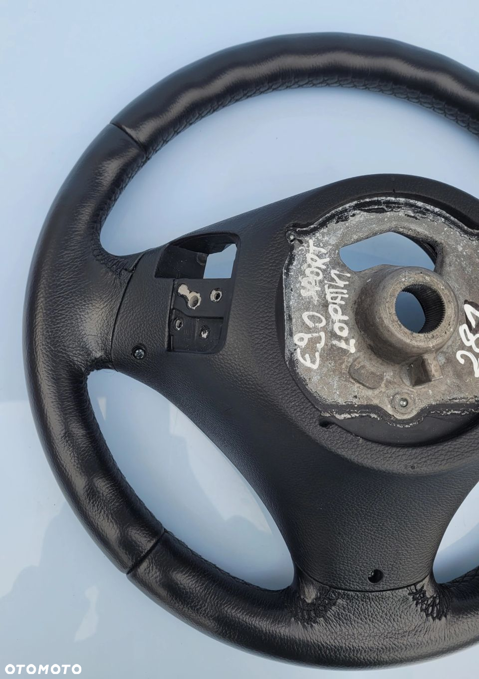 KIEROWNICA BMW E81 E82 E87 E88 E90 E91 E92 E93 E84 ŁOPATKI BARDZO ŁADNA (281) - 8