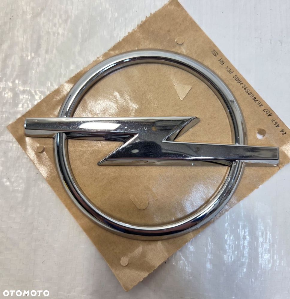 EMBLEMAT ZNACZEK LOGO TYŁ KLAPY NOWY ORYINAŁ OPEL SIGNUM 93174056 - 1
