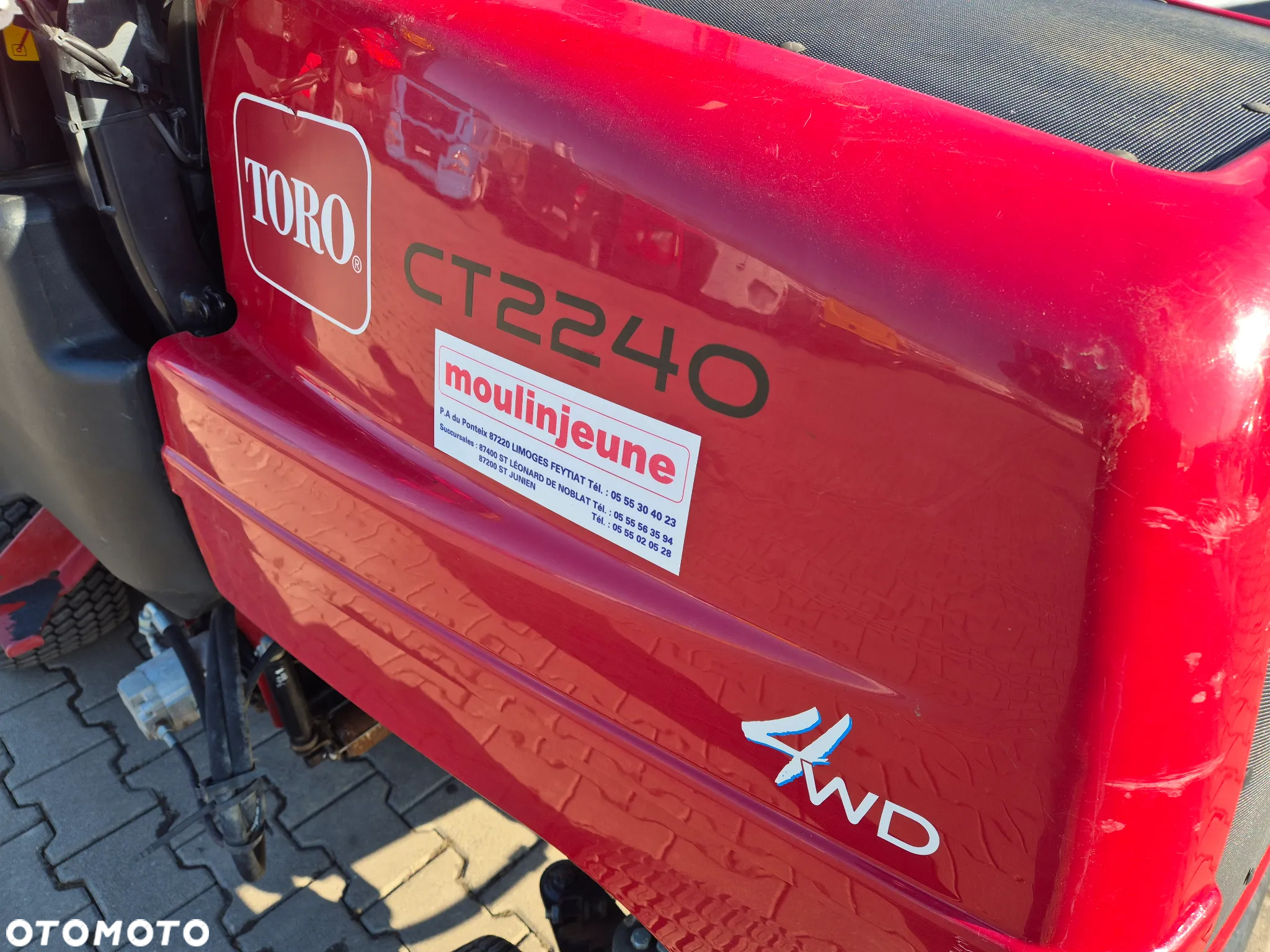 Inny TORO Model CT2240 / 4WD / TURBO / KOSIARKA + RÓWNARKA / IDEALNA NA POLA GOLFOWE / 1 WŁ. / W PEŁNI SPRAWNA - 13