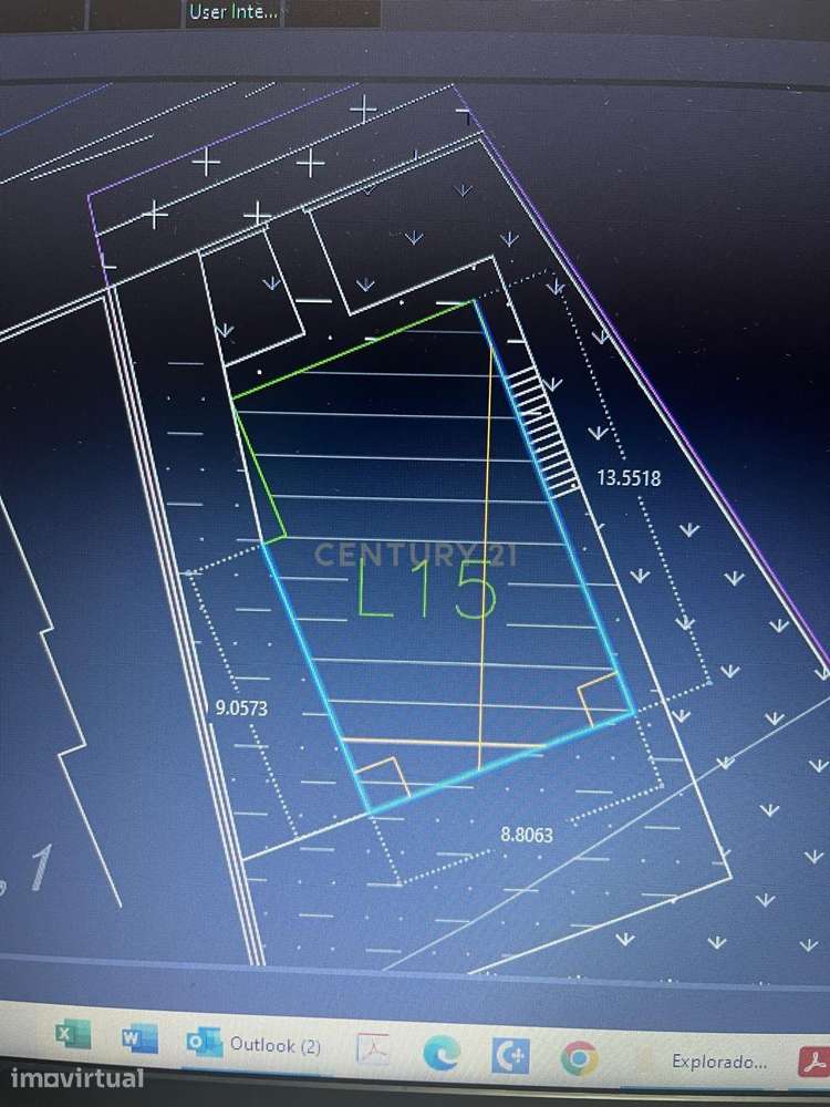 Terreno urbano com 700 m2 nos Carvalhais - Grande imagem: 5/6