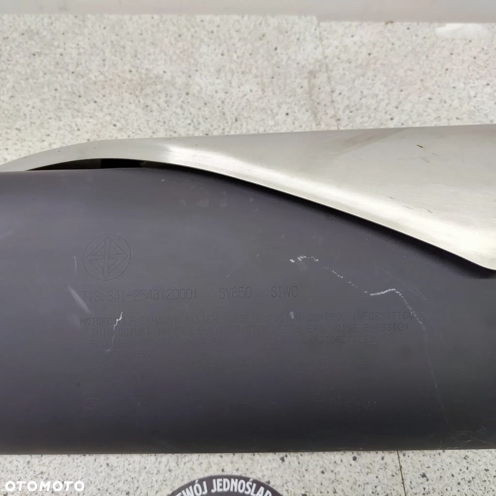 Wydech, tłumik, osłona wydechu, tłumika Suzuki SV 650 SV650 - 6