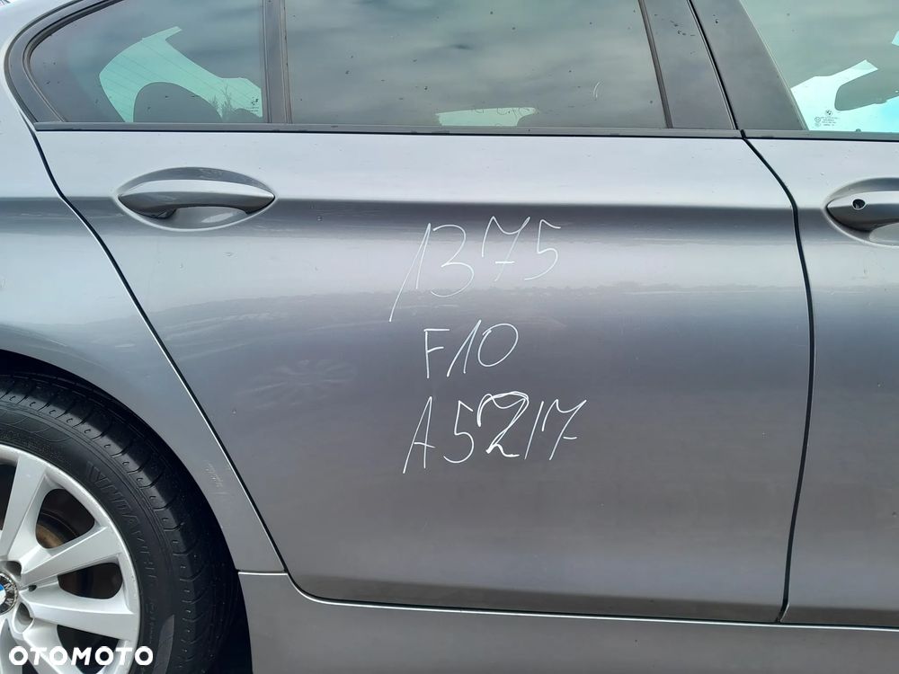 BMW F10 DRZWI PRAWE TYLNE PRAWY TYŁ KOLOR: A52/7 - 1