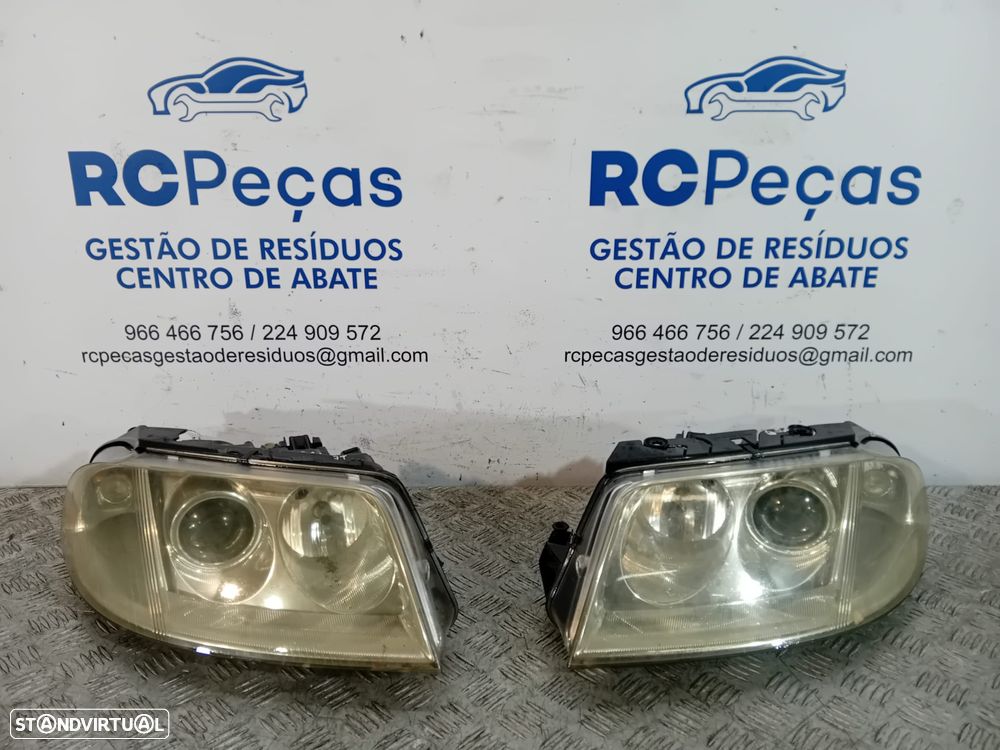 .Conjunto Oticas Farois Direita Esquerda Originais VW Volkswagen Passat B5.5 2000 a 2005 - 1