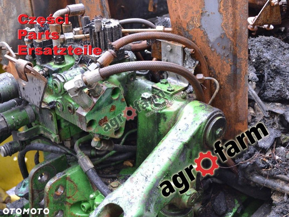 John Deere 6100 części, silnik, skrzynia biegów - 4