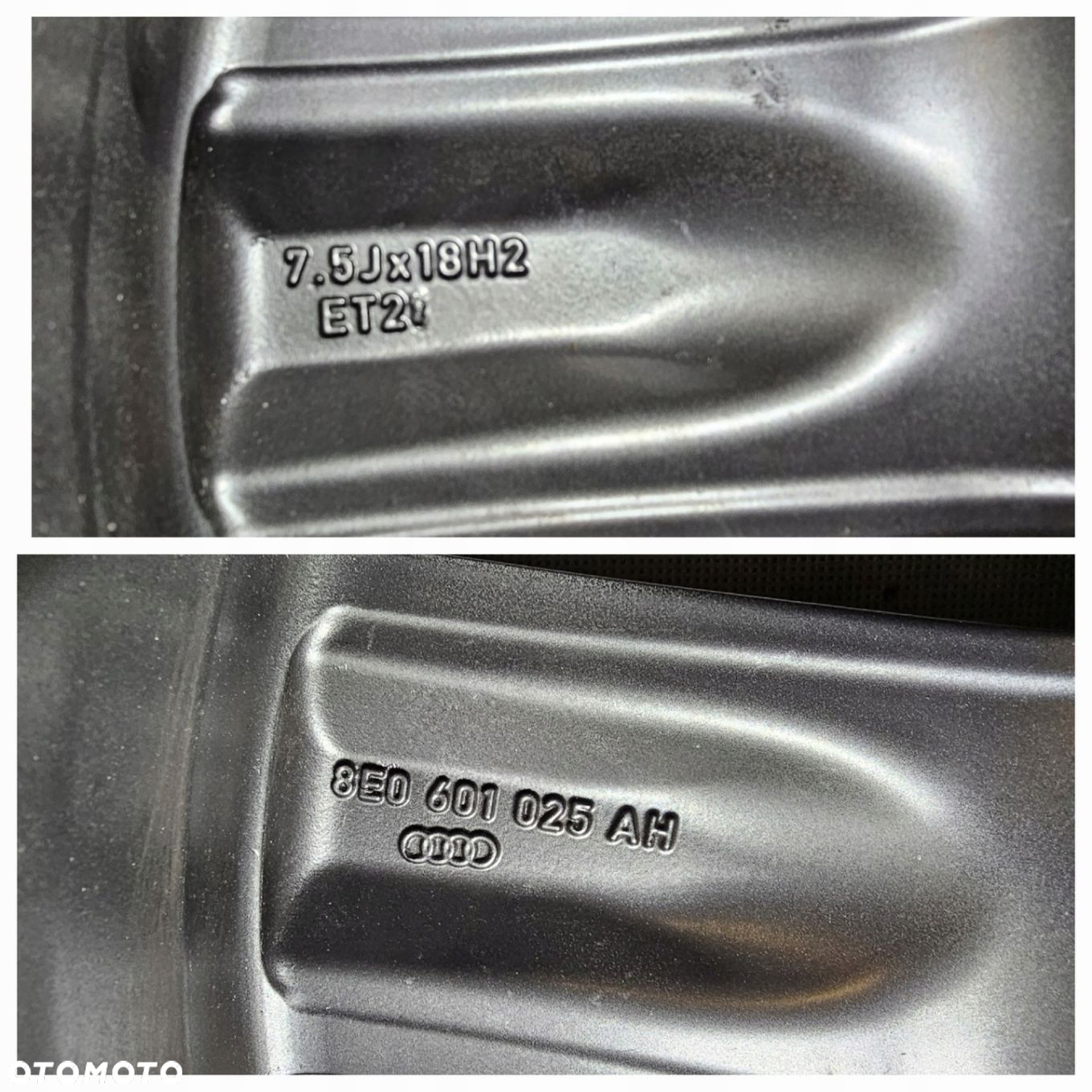 FELGA AUDI A4 RS4 8E0601025AH 7,5x18 ET21 - 4