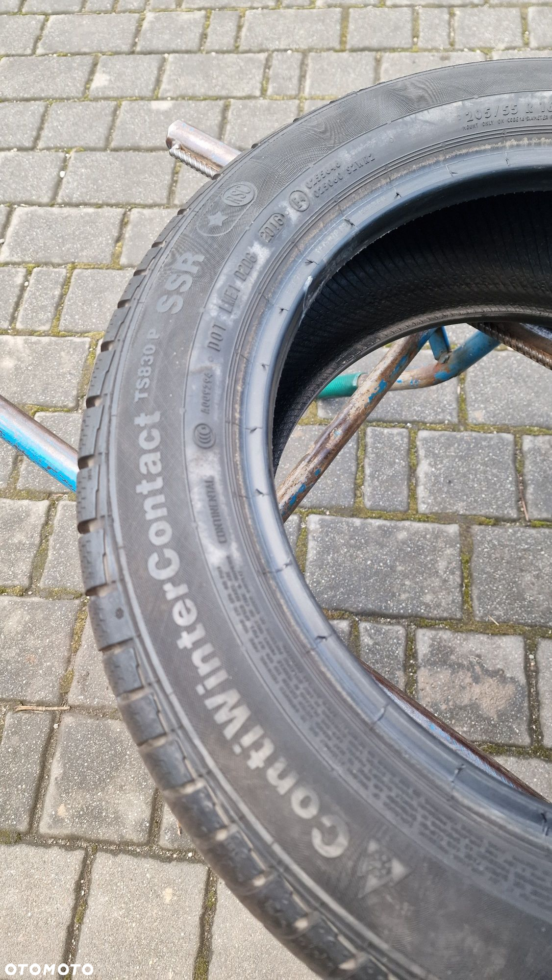 Opony Zimowe Continental ContiWinterContact TS830P SSR RSC 205/55R16 - 2