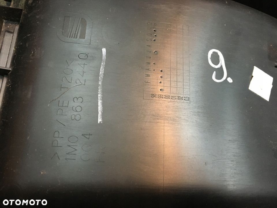 TUNEL ŚRODKOWY SEAT TOLEDO II LEON I 1M0883244Q - 9