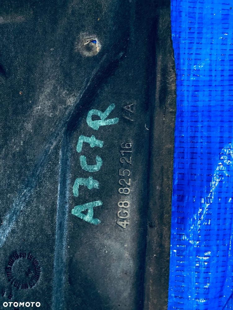 OSŁONY OSŁONA PŁYTA PODWOZIA LEWA PRAWA PRZÓD PRZEDNIA TYŁ TYLNA AUDI A6 A7 C7 S7 2011- ; 4G0825208D 4G8825216A 4G0825202A 4G8825215C ORYGINAŁ - 12