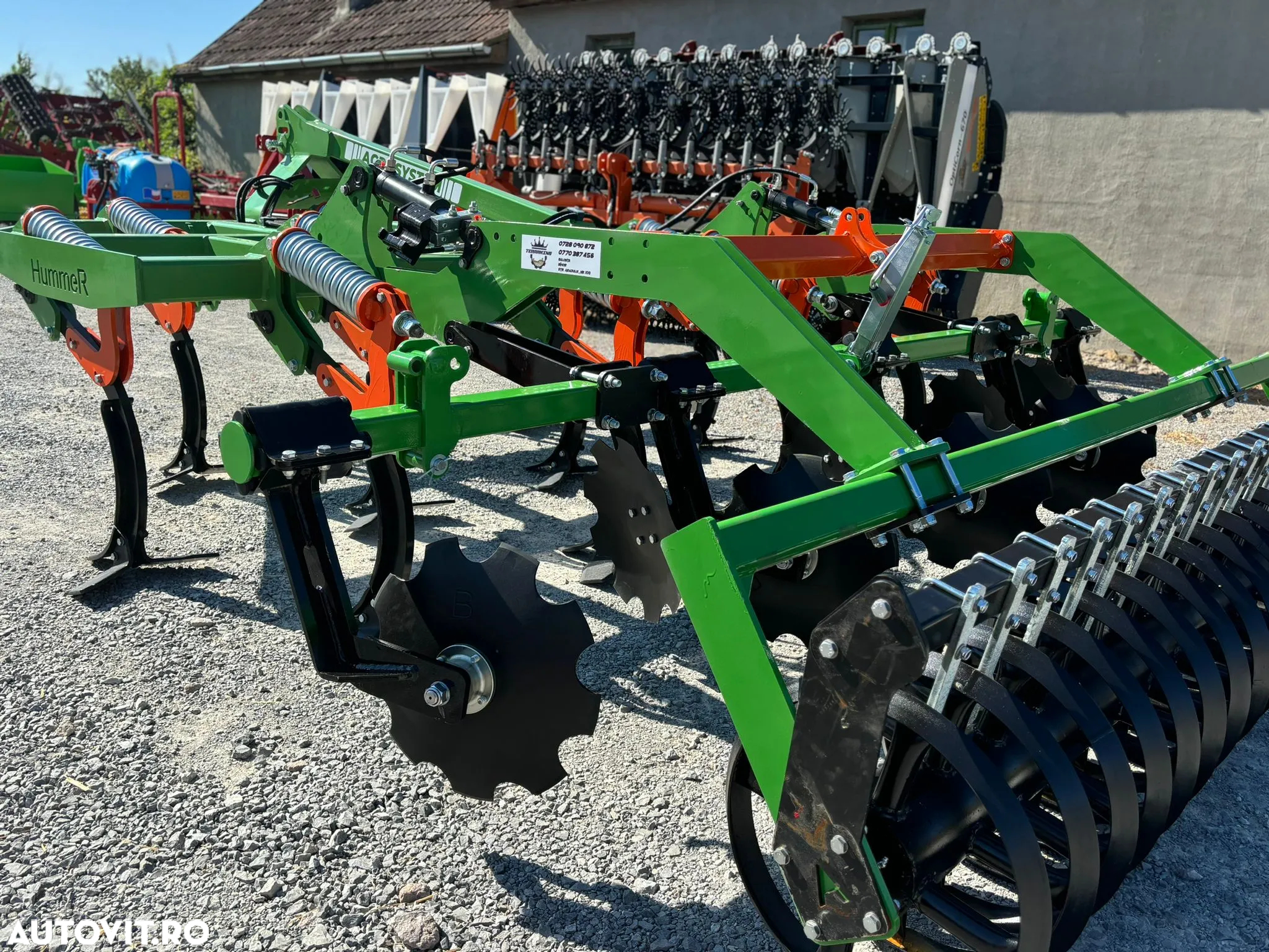 Terraking Gruber/Dezmiristitor Hummer Agro-System 3.0m/11 ancore - 12