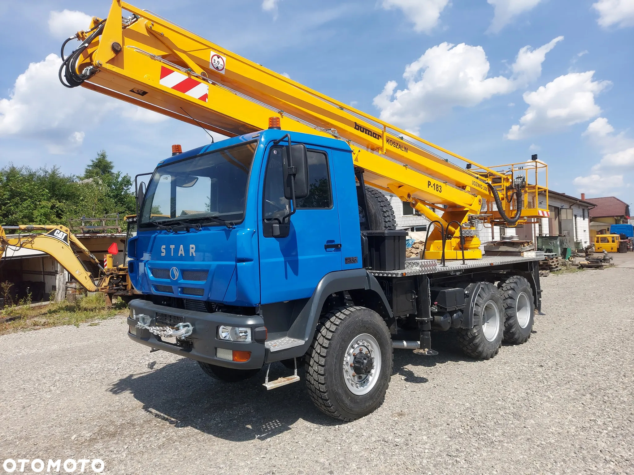 Star 266 M 6x6 MAN PODNOŚNIK KOSZOWY BUMAR KOSZALIN P-183/184 Zwyżka - 25