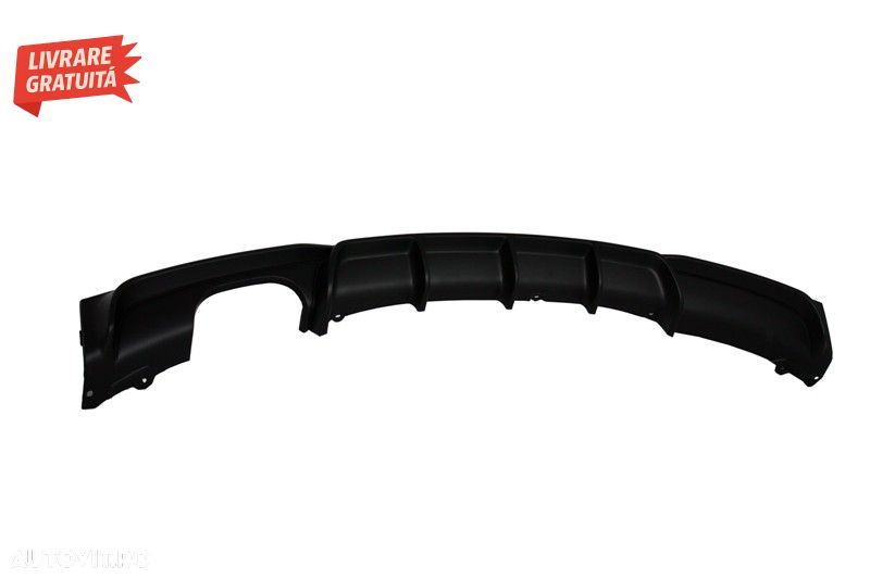 Difuzor Bara cu Toba Ornament Evacuare Fibra Carbon Mat BMW Seria 3 F30 F31 (2011-- livrare gratuita - 3