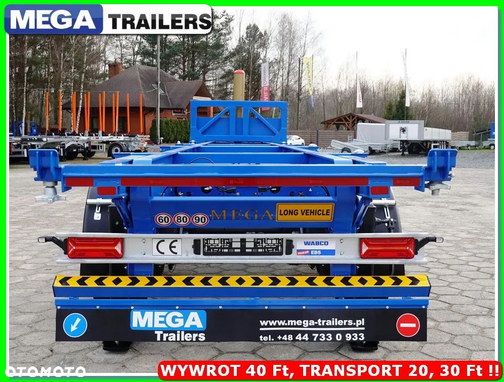 Inny 40 Ft/KIPPER podwozie do kontenerów 2 x 20, 1 x 40, Z WYWROTEM !!! - 12