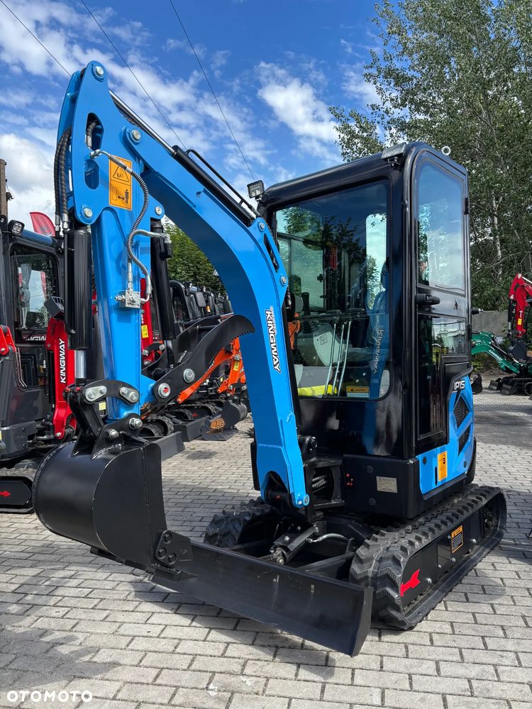 Kingway VIP15 1500kg Gąsienice 230mm Kciuk HYDRAULICZNY 25KM 3cyl DIESEL - 5