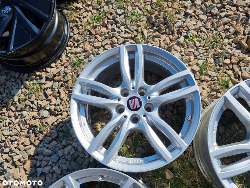 VW PASSAT,TIGUAN,SEAT LEON,AUDI A4,SKODA Octavia ALU 7,5X17 ET27 bdb stan - 9