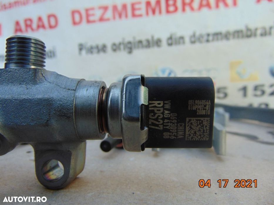 Rampa injectoare Audi A6 4K C8 Audi A5 bA7 Q3 vQ5 Seat Skoda 2.0 euro - 4