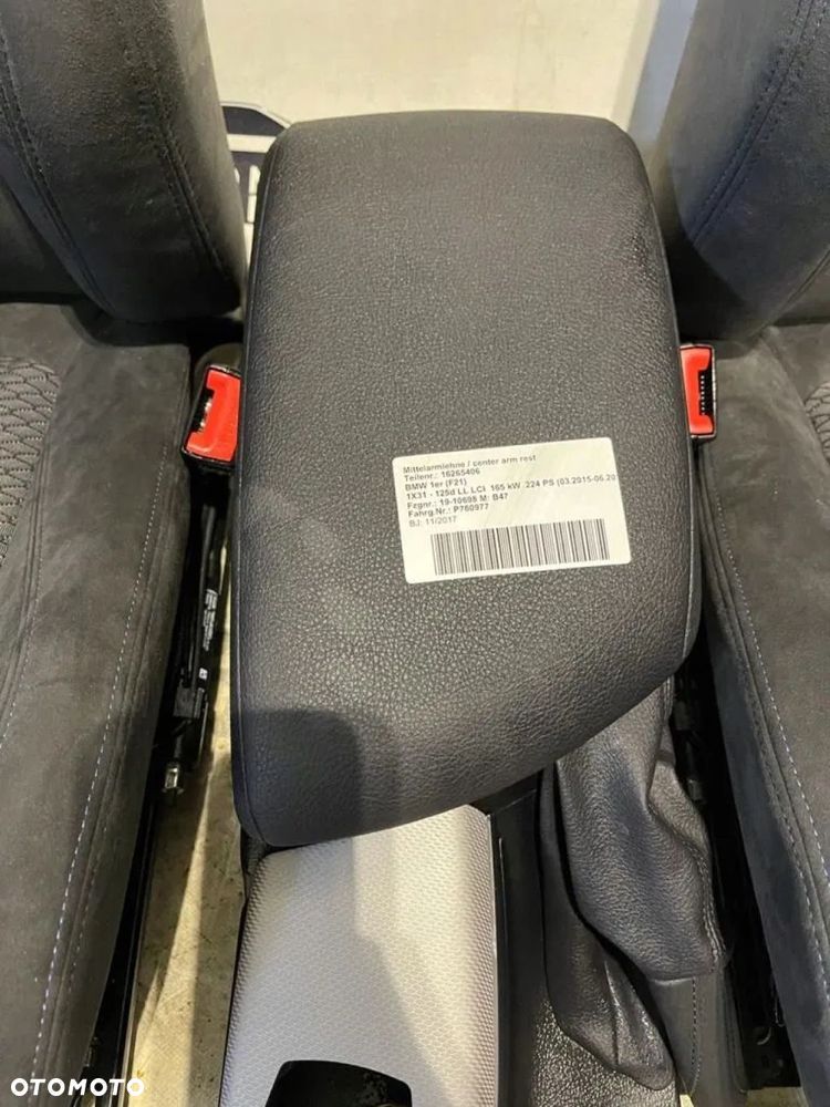 FOTELE TAPICERKA BMW 1 F21 ALCANTARA ELEKTRYKA PAMIĘĆ HARMAN - 7