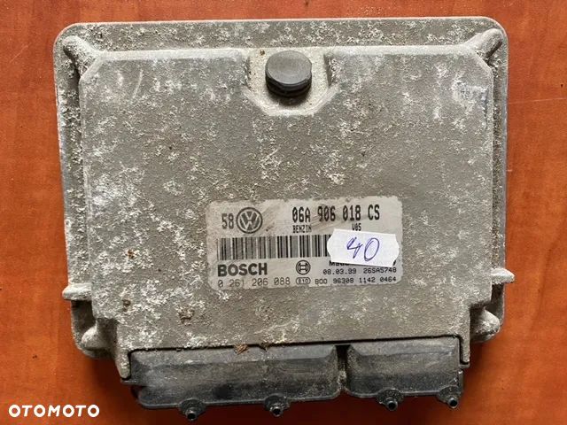 KOMPUTER STEROWNIK SILNIKA VOLKSWAGEN VW GOLF IV 06A906018CS - 1