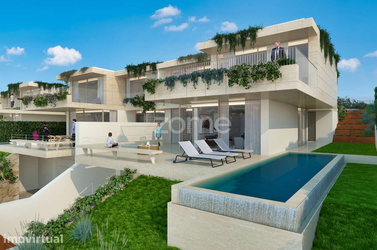 Moradia T4 com vistas rio, em Condomínio de Luxo, Vila Nova de Gaia
