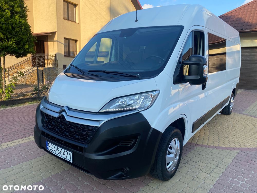 Citroën JUMPER L3H2, brygadowy, 6-osobowy, zakupiony w salonie w Rzeszowie - 5
