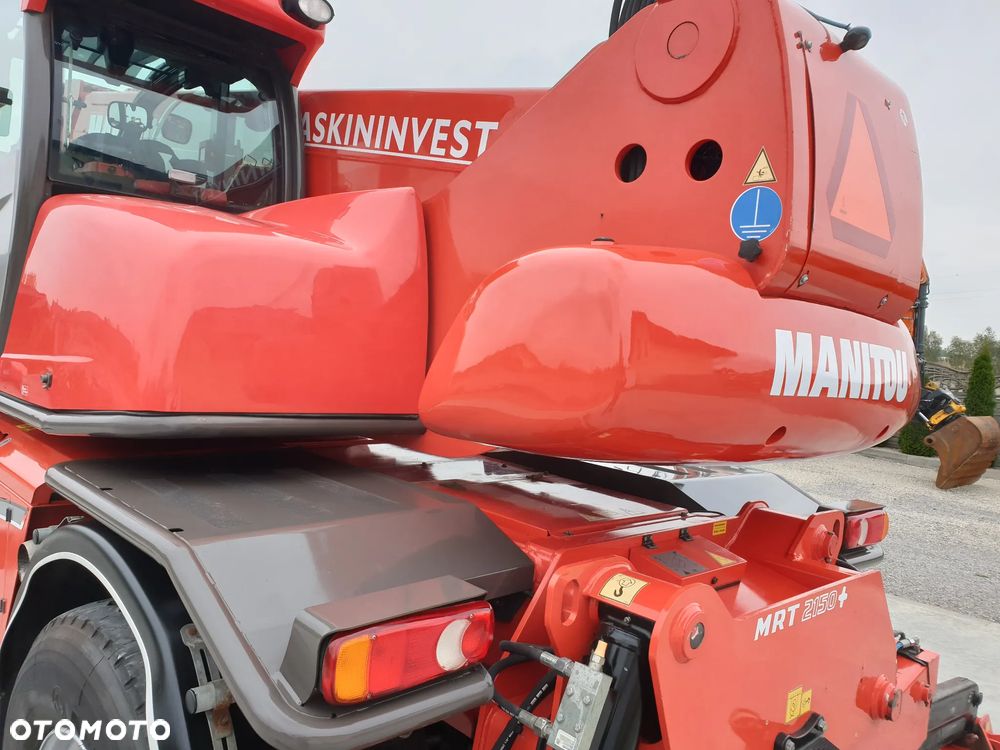 Manitou MRT ROTO 2150+Privilege KOSZ/PILOT/WIDŁY SPROWADZONA SUPER STAN - 20