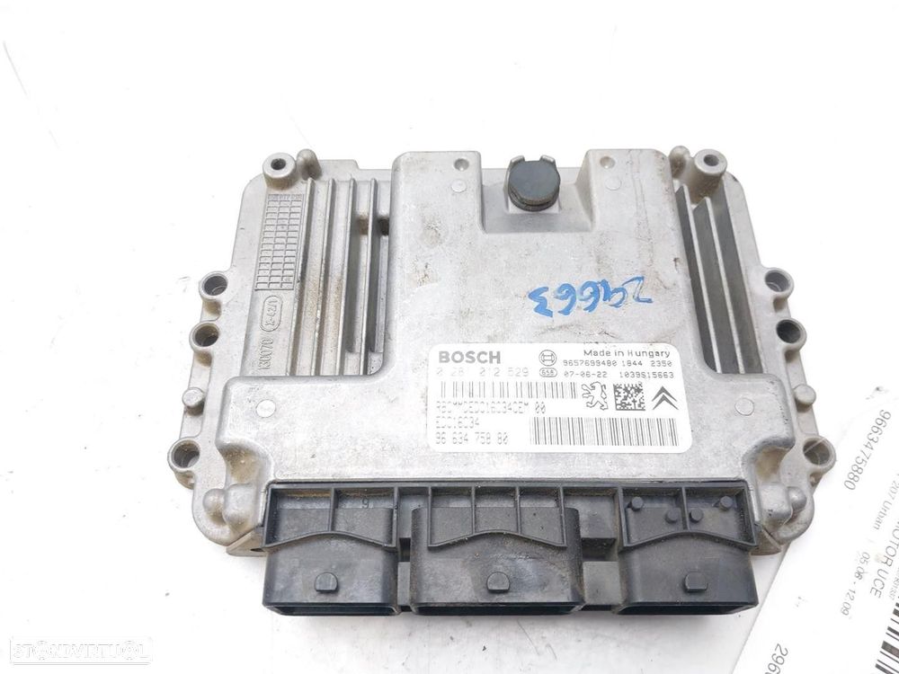 CENTRALINA MOTOR UCE PEUGEOT 207 2007 -9663475880 - 3