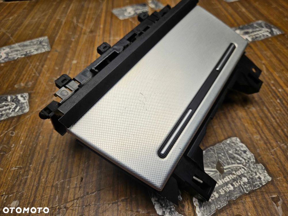 Popielniczka 2 DIN 8E0857951J 03S Klapka Wklad Carbon Srebrna Rybia Luska Audi A4 B6 B7 - 11