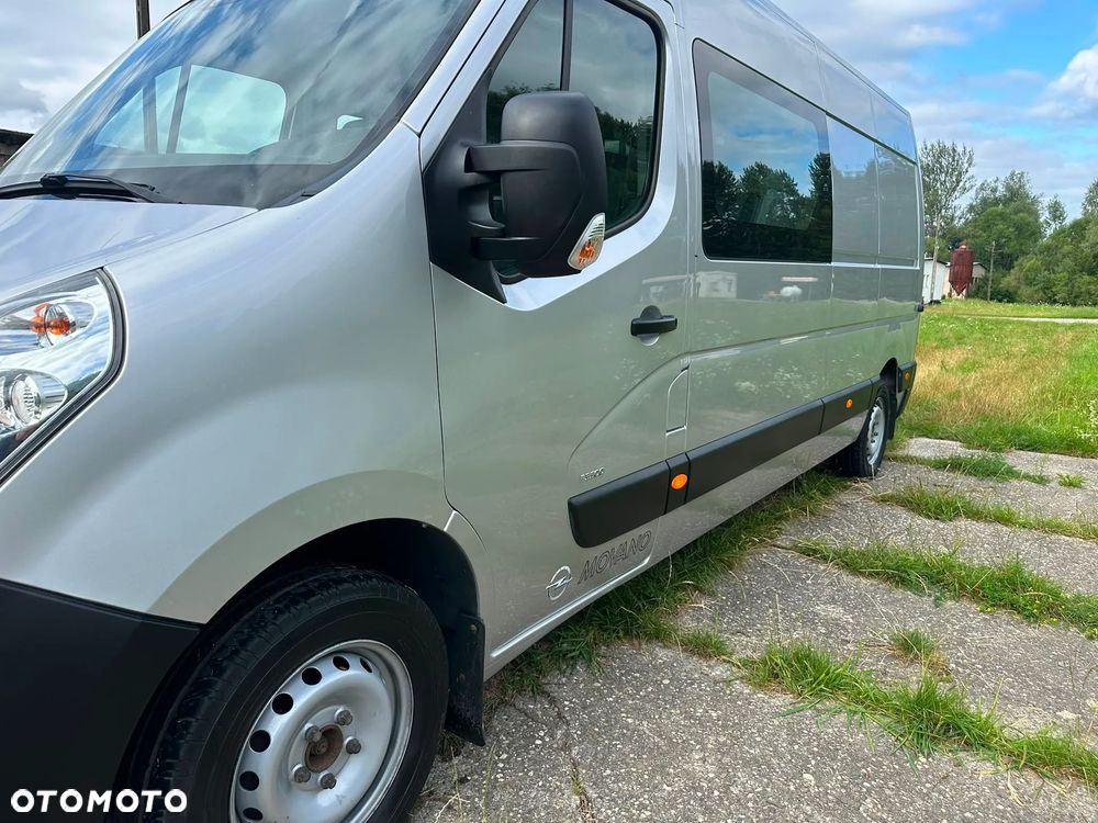 Opel Movano BRYGADÓWKA 6-osób 2.3 diesel 170 kM UDOKUMENTOWANY NISKI PRZEBIEG 90tyś. EURO 6! 2018rok BEZWYPADKOWY! - 17