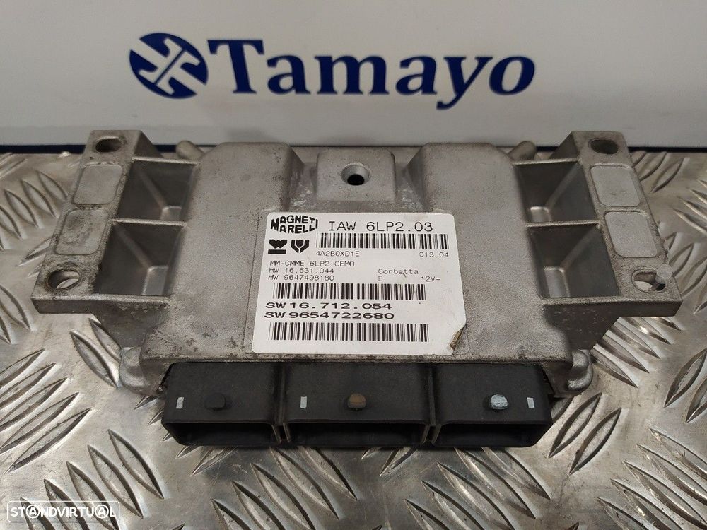 CENTRALINA MOTOR UCE PEUGEOT 206 FASTBACK 2004 - 8