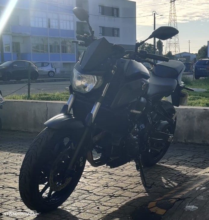 Yamaha MT-07 35 Kw (carta A2) - 5