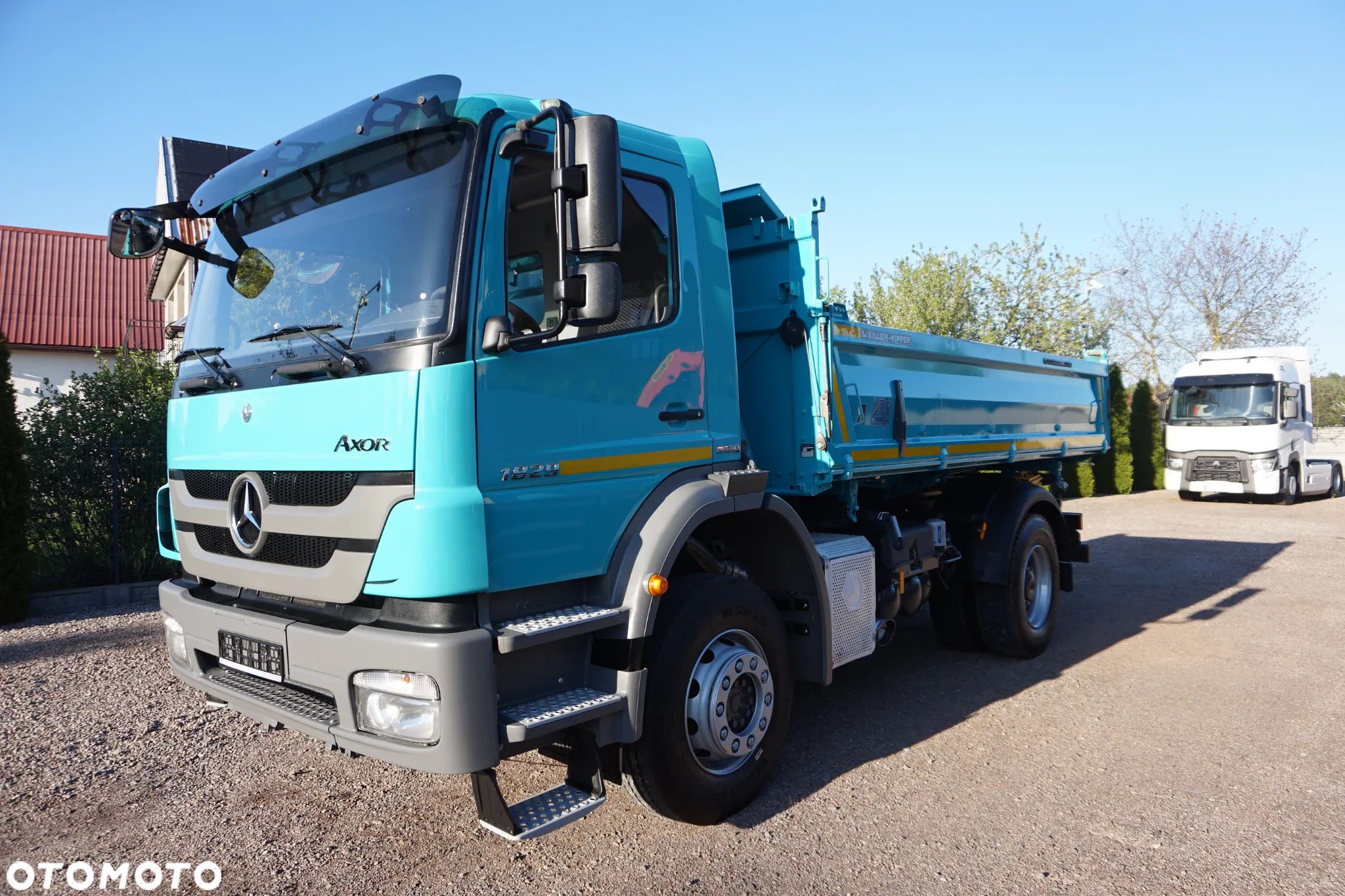Mercedes-Benz AXOR 1829 MEILLER KIPPER TYLKO 162 Tys Km. ORYGINAŁ JAK NOWY. - 1
