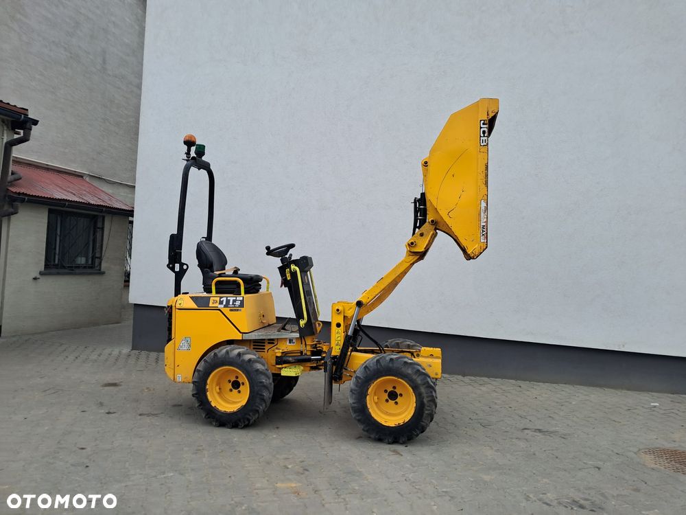 JCB 1T-2 Wozidło budowlane * Wysoki wysyp * 4x4 * hydrostat * Przegubowe * prod. Lipiec 2021 * 600 MTH*  silnik Perkins 3 cylindry 22KM *  szerokie opony 80% Terex HD1000 * Thwaites 1 ton * Ausa D85 AHA Wacker Neuson 1001 HIGH TIP Terenowe do wąskich przestrzeni 110cm całe w oryginale ładne zwinne 1 2 3 6 9 tony - 1
