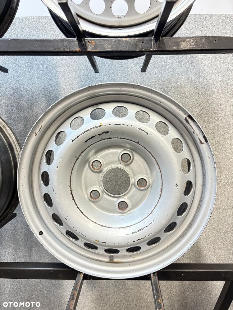 4 FELGI STAL. VW TRANSPORTER T5 , T6 , MULTIVAN , CARAVELLE  16'' 6,5J  ET51 - 5