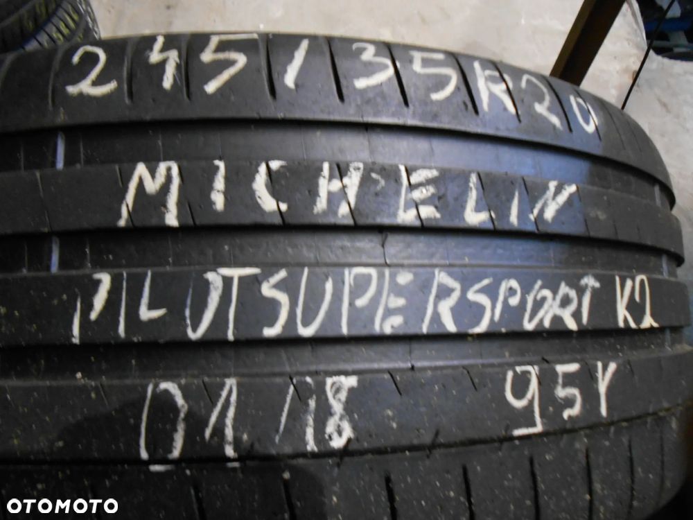 OPONA POJEDYNKA 245/35R20 MICHELIN PILOT SUPER SPORT K2 DOT 0118 6.2MM - 1