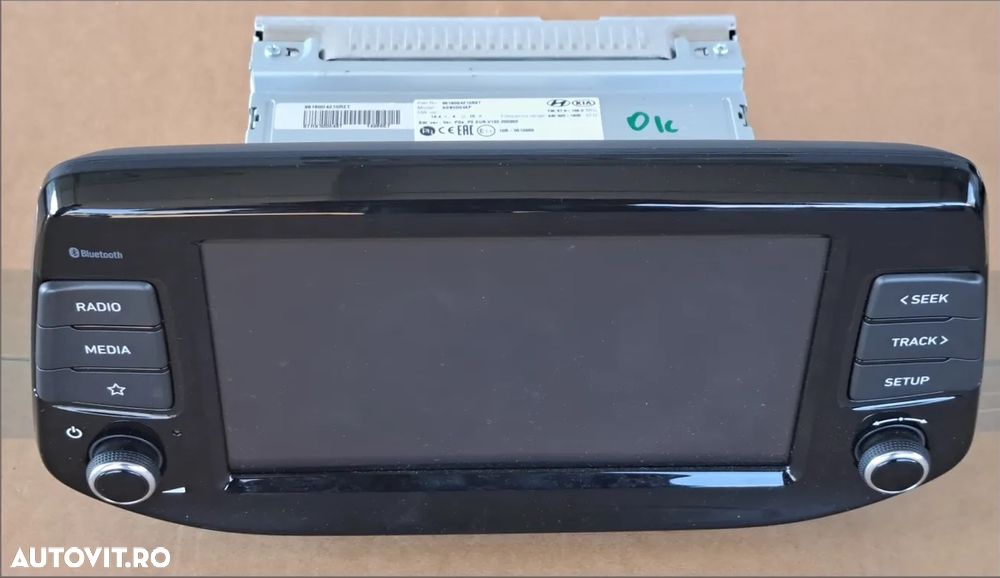 Sistem audio radio CD casetofon navigatie apple play android cu display afisaj mare Hyundai i30 PD PDE gen 3 2017-2024 - 1