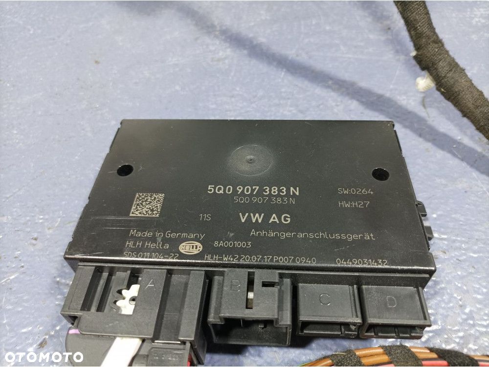 VW PASSAT B8 KOMBI HAK DO PRZYCZEPY ELEKTRYCZNY 3G9803881B 5Q0907383N - 8
