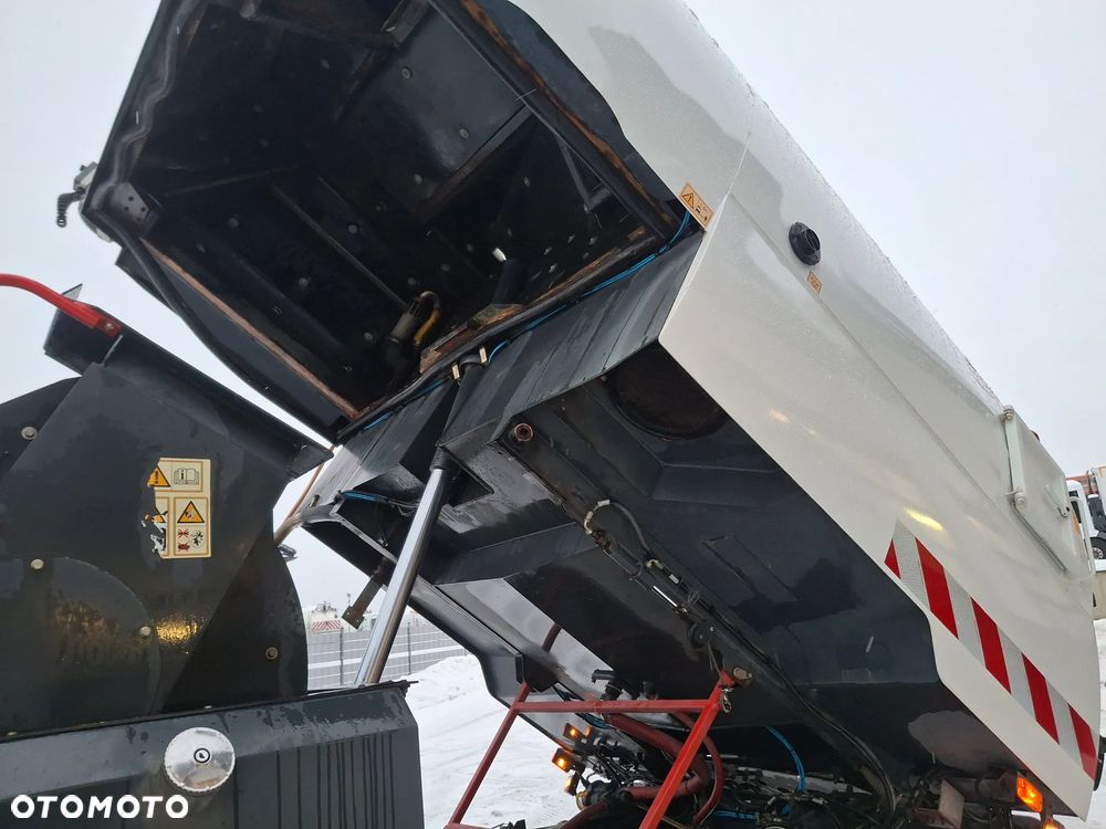 Renault Midlum 220 DXI Zamiatarka SEMAT Zoeller Johnston Szczotki L/R Obie Strony 2012r Napęd Hydrostat Euro 5 Rura Do Liści Studzienek 3873 Mth - 18