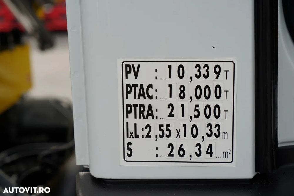 Iveco 180E25 / 4X2 / 7.5m LIVRARE + HYVA HB150X MAX. CAPACITATE DE RIDICARE 5.200 KG / RADIOCOMANDĂ / ROTATOARE / AUTOMATĂ - 31