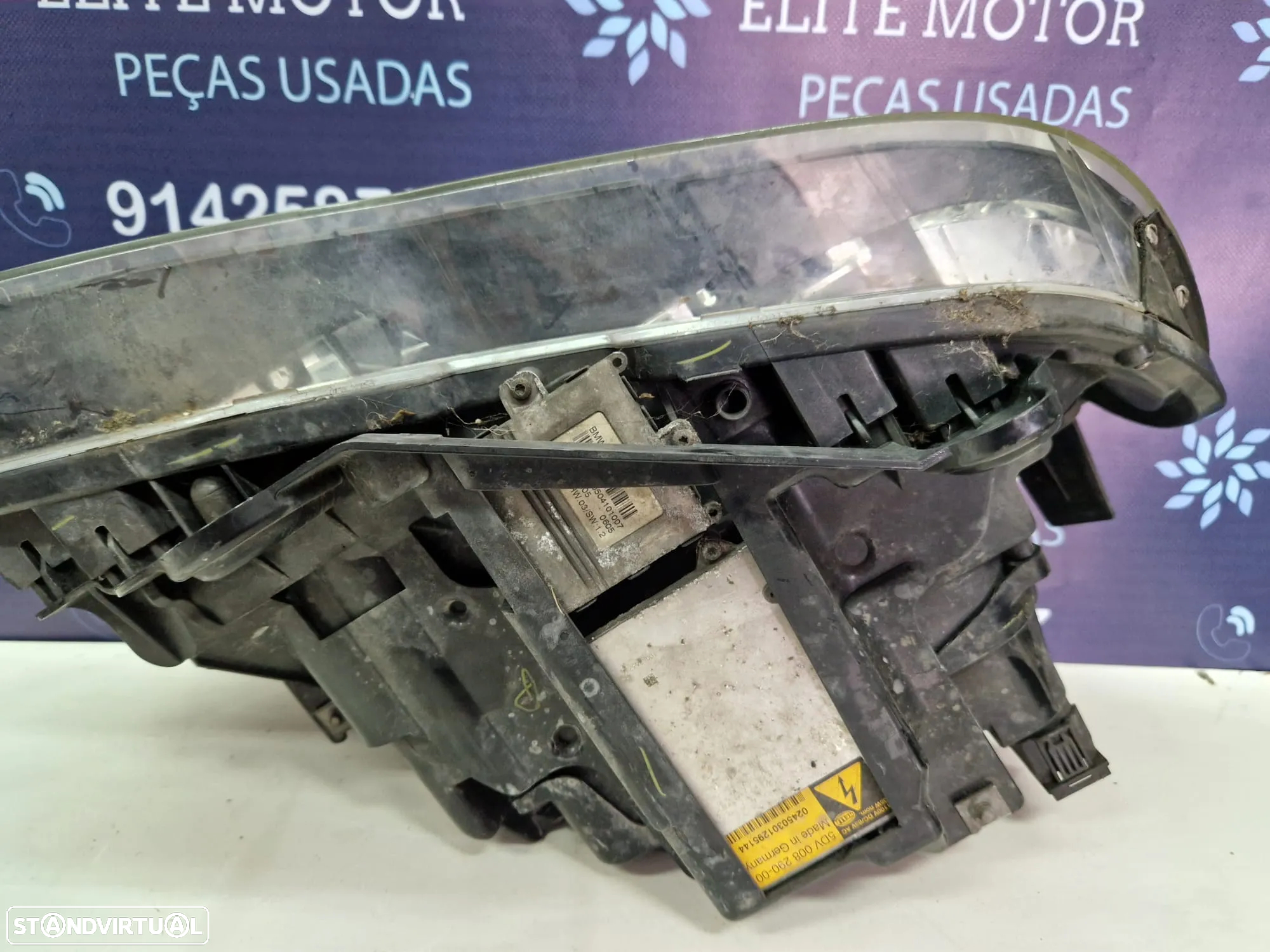 Frente completa usada BMW X5 E53 FACELIFT 3.0D capot parachoques oticas xenon guardalamas - 18