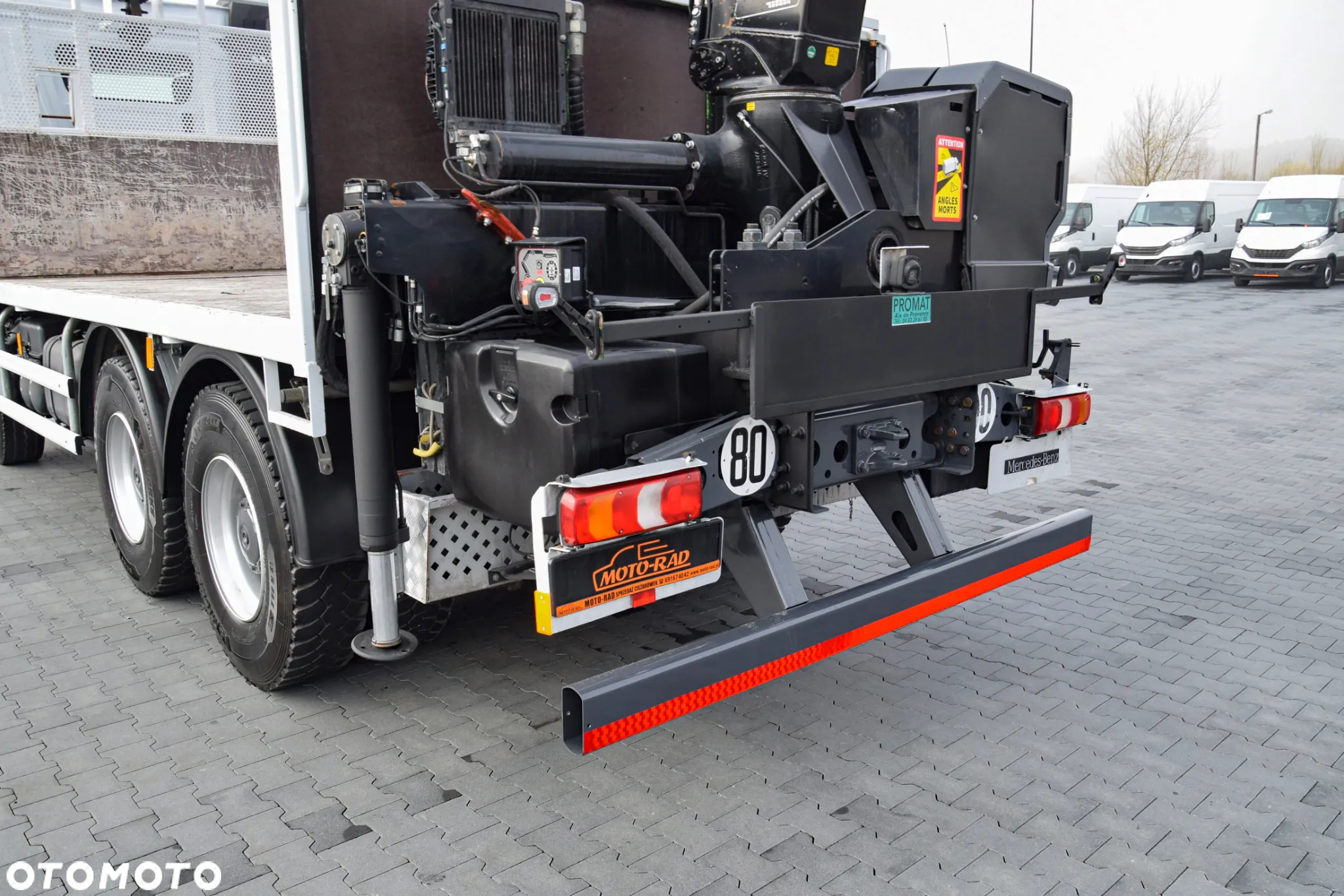 Mercedes-Benz AROCS 2636 / 6x4 / HIAB X-HIPRO 192 E-3 / WYSUW x3 / ROTATOR / STEROWANIE RADIOWE / UDT / PODPORY HYDRAULICZNE / AUTOMAT / KAMERA COFANIA / NISKI PRZEBIEG / SPROWADZONY - 10