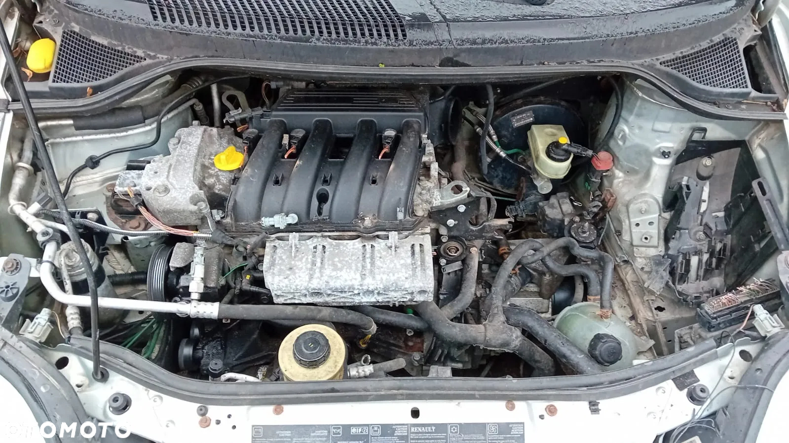 Tylko Części RENAULT SCENIC I FL PHII 1.6 16V K4M708 102KM 75kW 99r–03r Lakier MV632 - 10